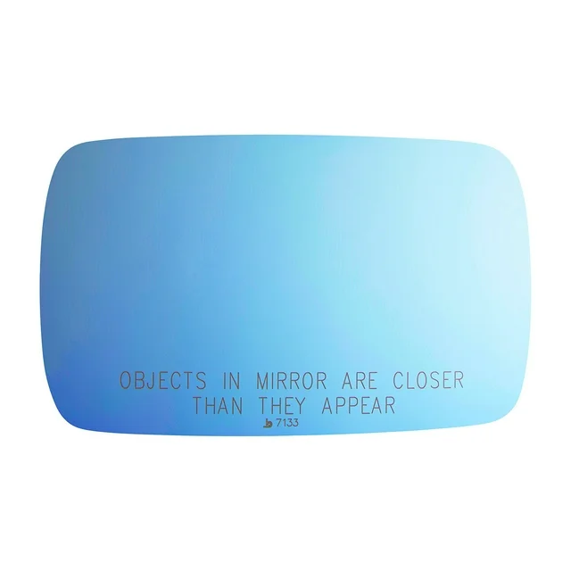 Convex Passenger Side Replacement Mirror Glass For 2001-2005 Bmw 325xi W/o Baking Plate