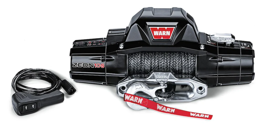Warn 89611 Zeon® 10-s Vehicle Recovery Winch – 10,000 Lb Line Pull Capacity