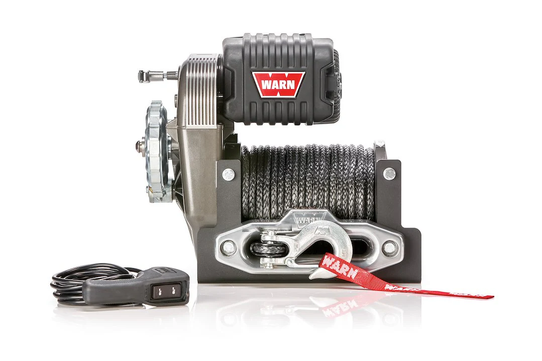 Warn 106175 Winch – 10,000 Lb Pull Capacity With 150 Ft Synthetic Rope