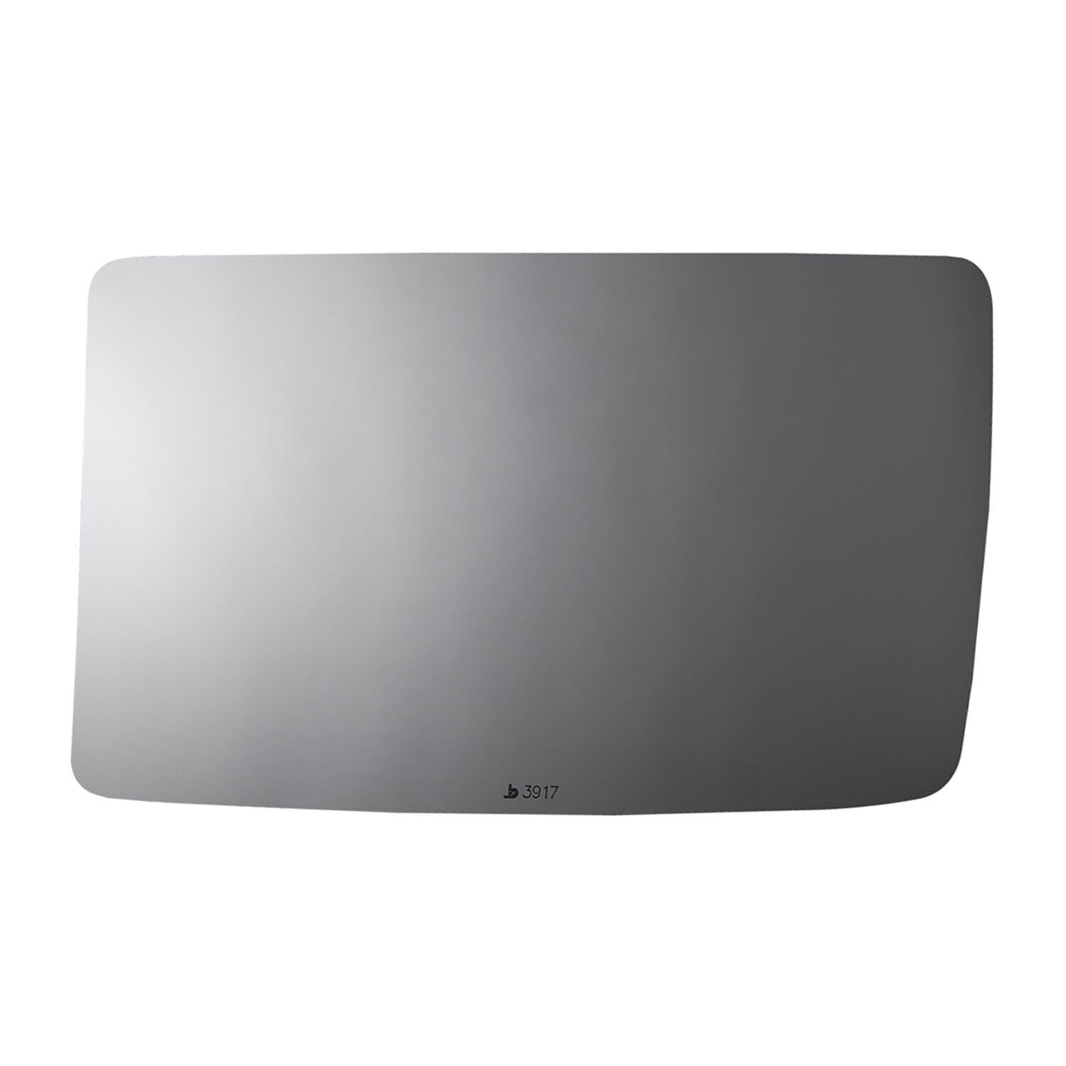 Lower Convex Driver Side Replacement Mirror Glass For 2008-2016 Ford F-250 Super Duty W/o Baking Plate