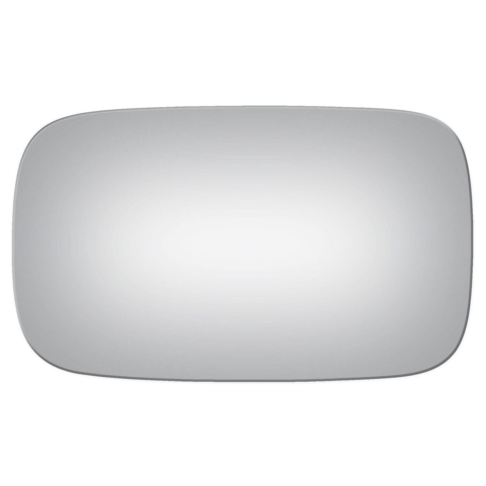 New Mirror Glass For 2006-2007 Volvo C70 Flat Driver Side W/o Baking Plate